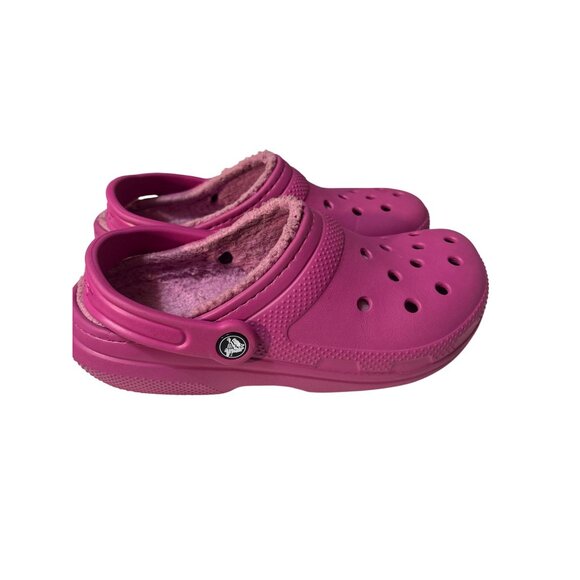 Fuzzy Lined Crocs Clogs For Women Size Womens 8 - Picture 3 of 7